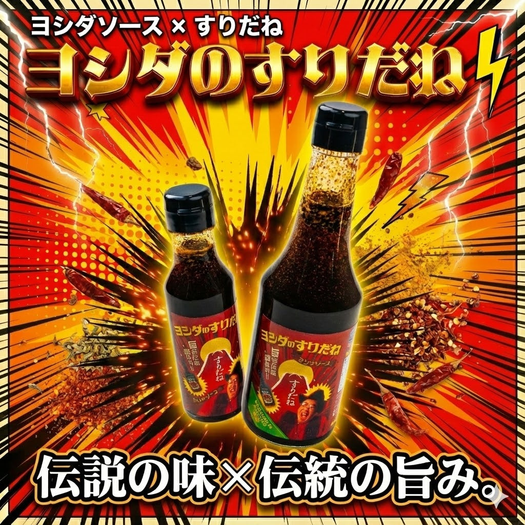 ヨシダのすりだね（和風旨辛万能調味料）